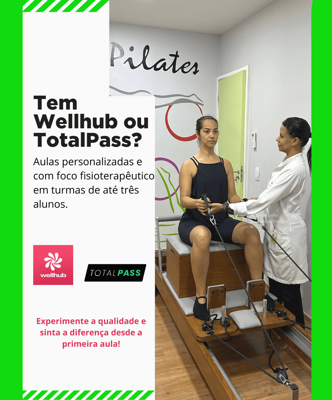 Banner Pilates Wellhub Celular